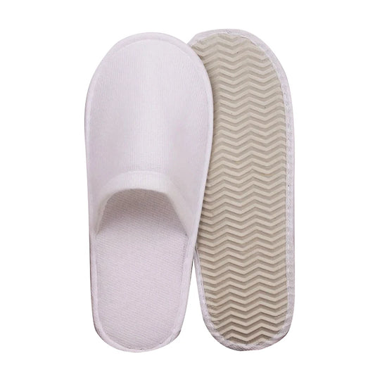 White Lounge Disposable Slippers